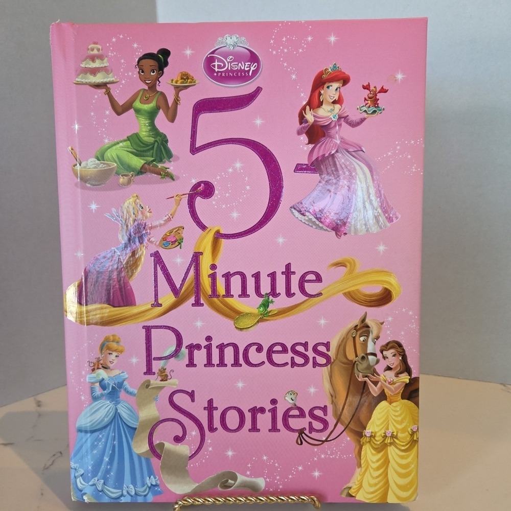 5-Minute Princess Stories by Disney Books (2011, Hardcover)
